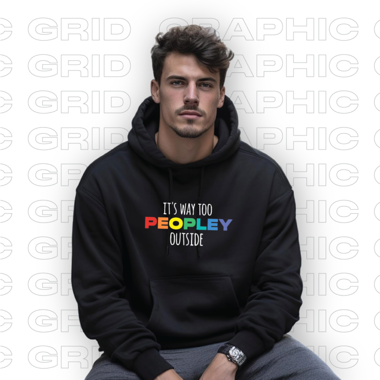 PEOPLEY BLACK HOODIE